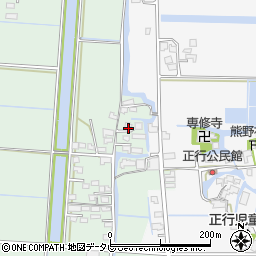 福岡県柳川市三橋町蒲船津172周辺の地図