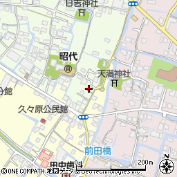 福岡県柳川市田脇1003周辺の地図