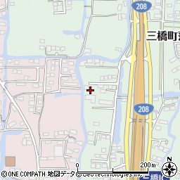 福岡県柳川市三橋町蒲船津574周辺の地図