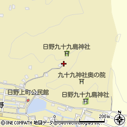 長崎県佐世保市日野町364周辺の地図