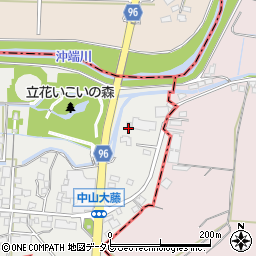 福岡県柳川市三橋町中山199周辺の地図