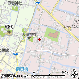 福岡県柳川市西浜武1057周辺の地図