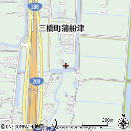 福岡県柳川市三橋町蒲船津788周辺の地図