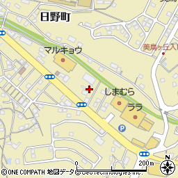 長崎県佐世保市日野町849周辺の地図