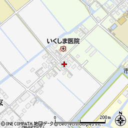 福岡県柳川市田脇762周辺の地図