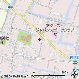 福岡県柳川市西浜武1086周辺の地図