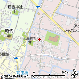 福岡県柳川市西浜武1047周辺の地図