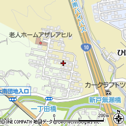 大分県大分市下判田205-35周辺の地図