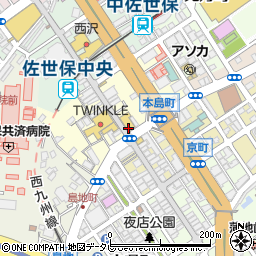 株式会社牛右衛門　元蔵庄屋・四ケ町店宴会場周辺の地図