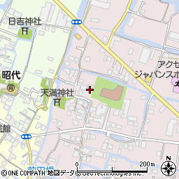 福岡県柳川市西浜武1053周辺の地図