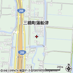 福岡県柳川市三橋町蒲船津791周辺の地図