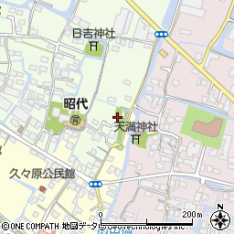 福岡県柳川市田脇995周辺の地図