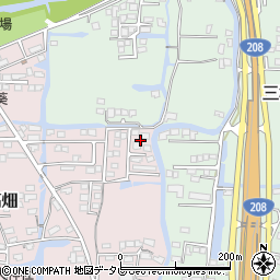福岡県柳川市三橋町高畑322周辺の地図