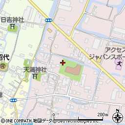 福岡県柳川市西浜武1053-2周辺の地図