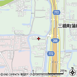 福岡県柳川市三橋町蒲船津541-6周辺の地図