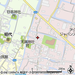 福岡県柳川市西浜武1049周辺の地図