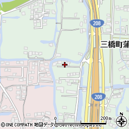 福岡県柳川市三橋町蒲船津576-11周辺の地図