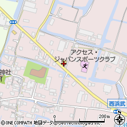 ジョイフル柳川西浜武店周辺の地図