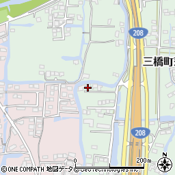 福岡県柳川市三橋町蒲船津576-10周辺の地図