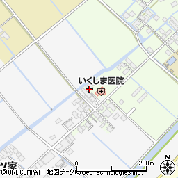 福岡県柳川市田脇757周辺の地図