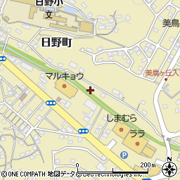 長崎県佐世保市日野町33周辺の地図