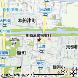 川崎耳鼻咽喉科医院周辺の地図
