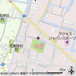 福岡県柳川市西浜武1011-5周辺の地図