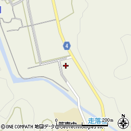 福岡県八女市立花町白木246周辺の地図