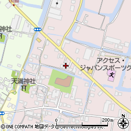 福岡県柳川市西浜武1009-1周辺の地図