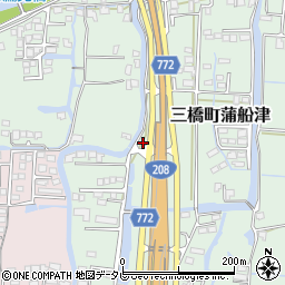 福岡県柳川市三橋町蒲船津1291周辺の地図