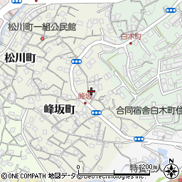 長崎県佐世保市峰坂町320周辺の地図