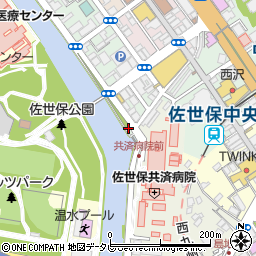 長崎県佐世保市湊町8周辺の地図