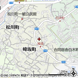 長崎県佐世保市峰坂町9周辺の地図