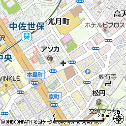 長崎県佐世保市宮崎町2-7周辺の地図