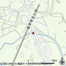 佐賀県武雄市東川登町大字永野7720-1周辺の地図