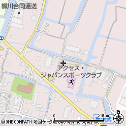 福岡県柳川市西浜武998周辺の地図