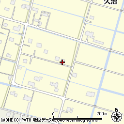 佐賀県杵島郡白石町久治540周辺の地図