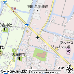 福岡県柳川市西浜武1013周辺の地図