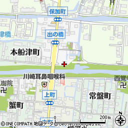 福岡県柳川市保加町5周辺の地図