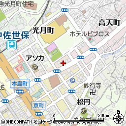 長崎県佐世保市宮崎町3周辺の地図