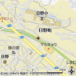 長崎県佐世保市日野町18周辺の地図