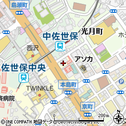 長崎県佐世保市本島町2-5周辺の地図