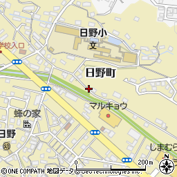 長崎県佐世保市日野町19周辺の地図