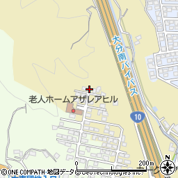 大分県大分市下判田205-48周辺の地図
