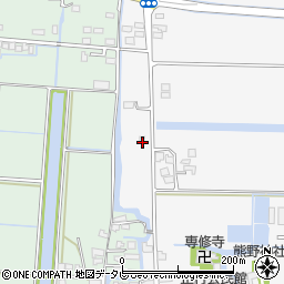 福岡県柳川市三橋町正行22周辺の地図