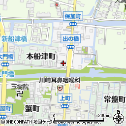 福岡県柳川市保加町69周辺の地図
