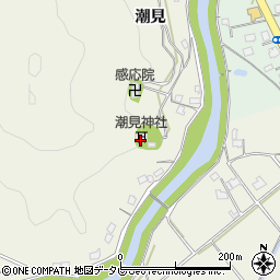 潮見神社周辺の地図
