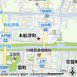 福岡県柳川市保加町72周辺の地図