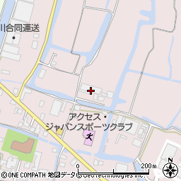 福岡県柳川市西浜武500-1周辺の地図