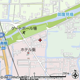 福岡県柳川市三橋町高畑49周辺の地図